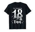 Number 18 Biggest Fan Soccer Player T-Shirt - Graphic Print for Adults - T-Shirt, Sweatshirt, Hoodie