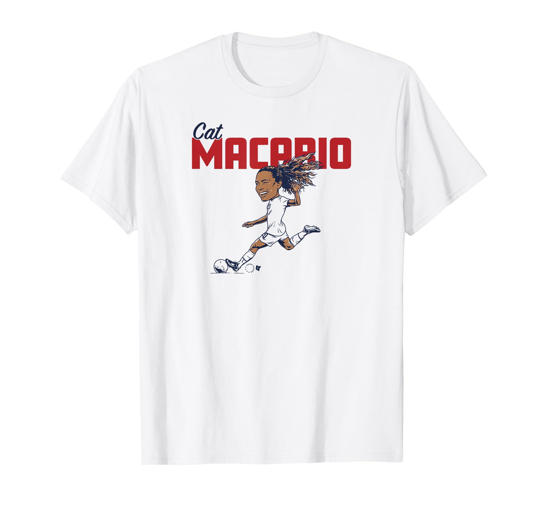 Cat Macario Caricature Uswnt Players T-Shirt - Aesthetic Graphic Men Women - T-Shirt, Sweatshirt, Hoodie