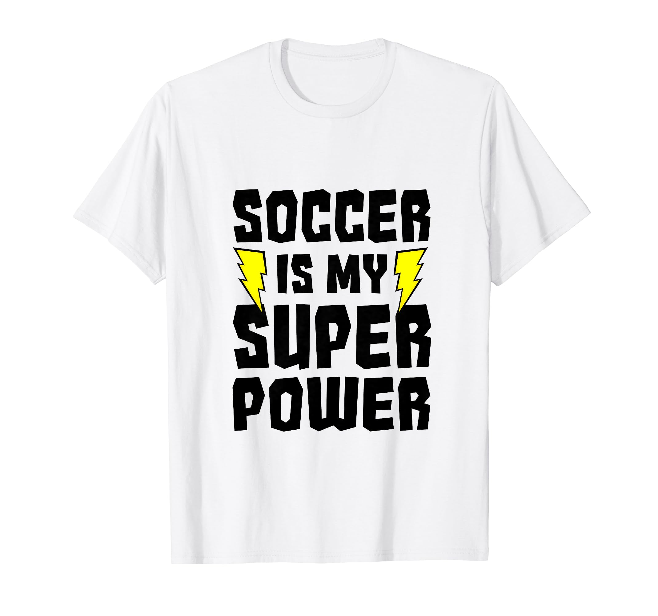 Soccer Is My Superpower Indoor Soccer T-Shirt - Unique Graphic for Adults - T-Shirt, Sweatshirt, Hoodie