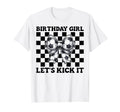 Soccer Soccer Mom Birthday Lets Kick It T-Shirt - Graphic Print Unisex - T-Shirt, Sweatshirt, Hoodie