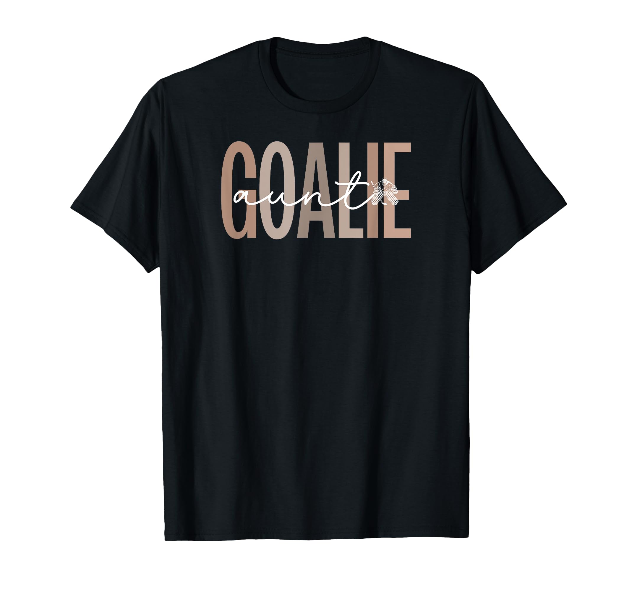 Ice Hockey Goalie Aunt Hockey Keeper T-Shirt - Custom Art Print for Adults - T-Shirt, Sweatshirt, Hoodie