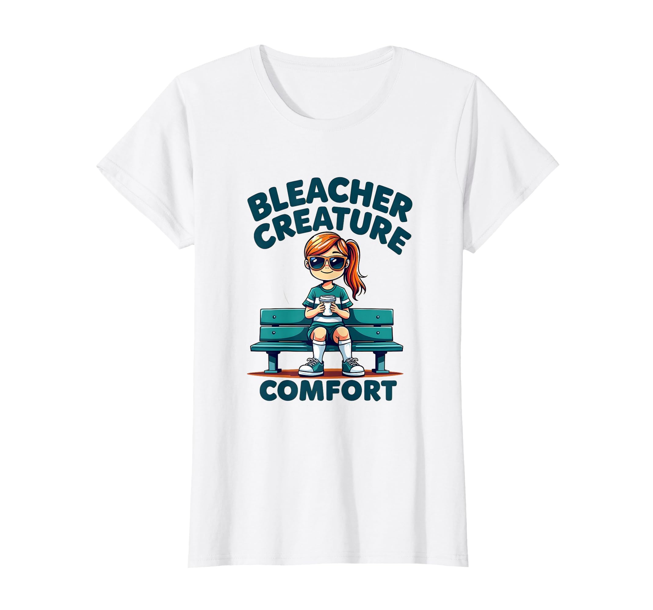 Bleacher Creature Comfort Soccer Mom T-Shirt - Aesthetic Graphic Men Women - T-Shirt, Sweatshirt, Hoodie