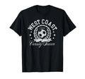 Trendy West Coast Varsity Soccer T-Shirt - Casual Everyday Wear Men Women - T-Shirt, Sweatshirt, Hoodie