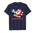 Soccer Goalkeeper Holiday Santa Claus T-Shirt - Streetwear Style Men Women - T-Shirt, Sweatshirt, Hoodie