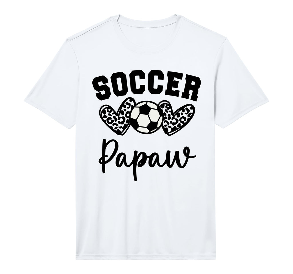 Soccer Papaw Matching Family Soccer T-Shirt - Novelty Apparel Unisex - T-Shirt, Sweatshirt, Hoodie