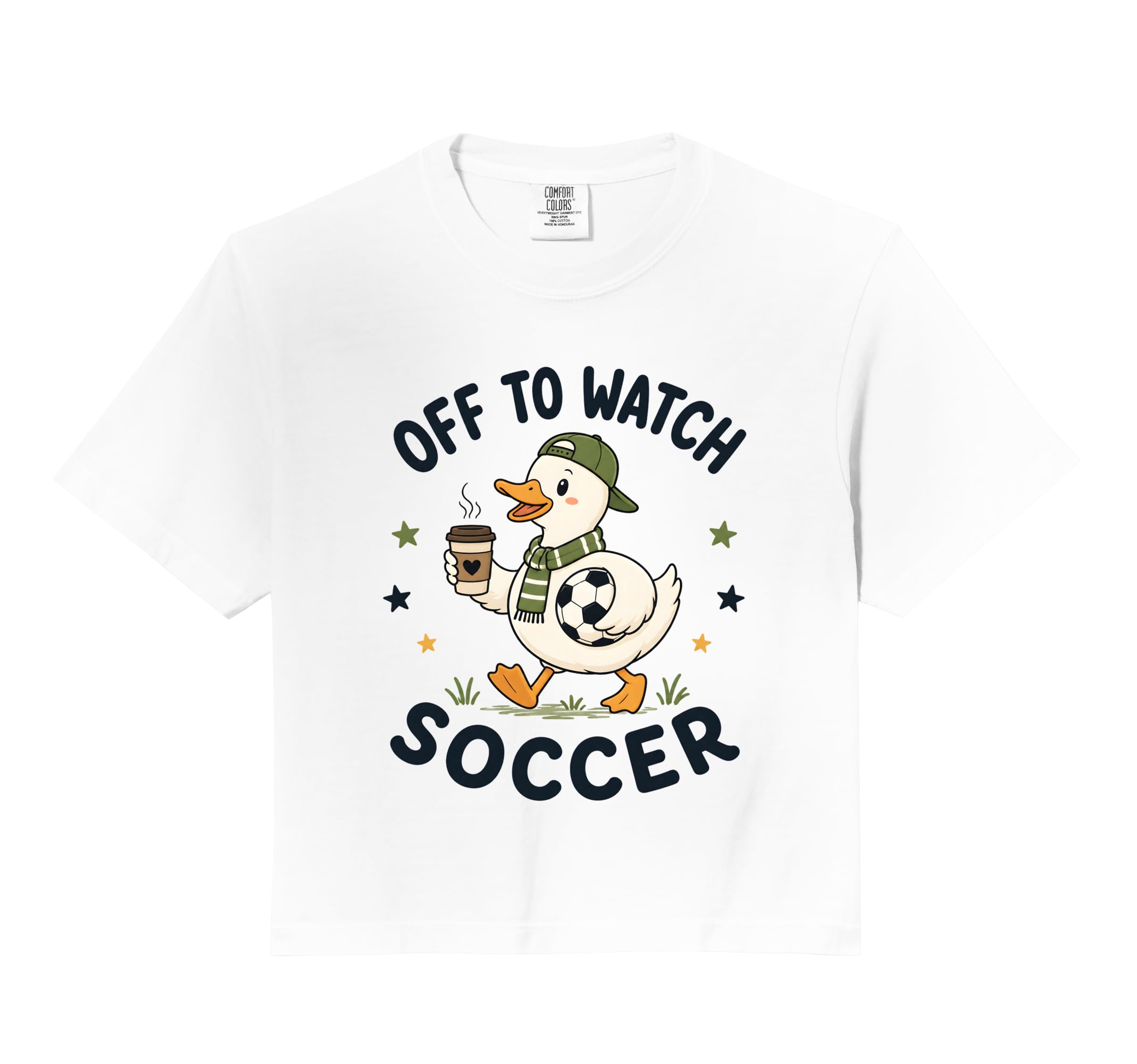 Off To Watch Soccer Mom Goose Sweatshirt - Custom Art Print for Adults - T-Shirt, Sweatshirt, Hoodie