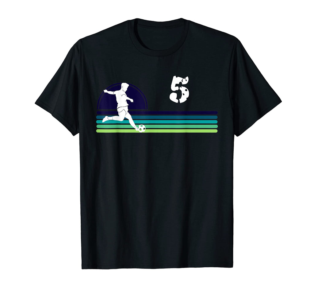 Grunge Soccer Number Five T-Shirt - Streetwear Style Men Women - T-Shirt, Sweatshirt, Hoodie