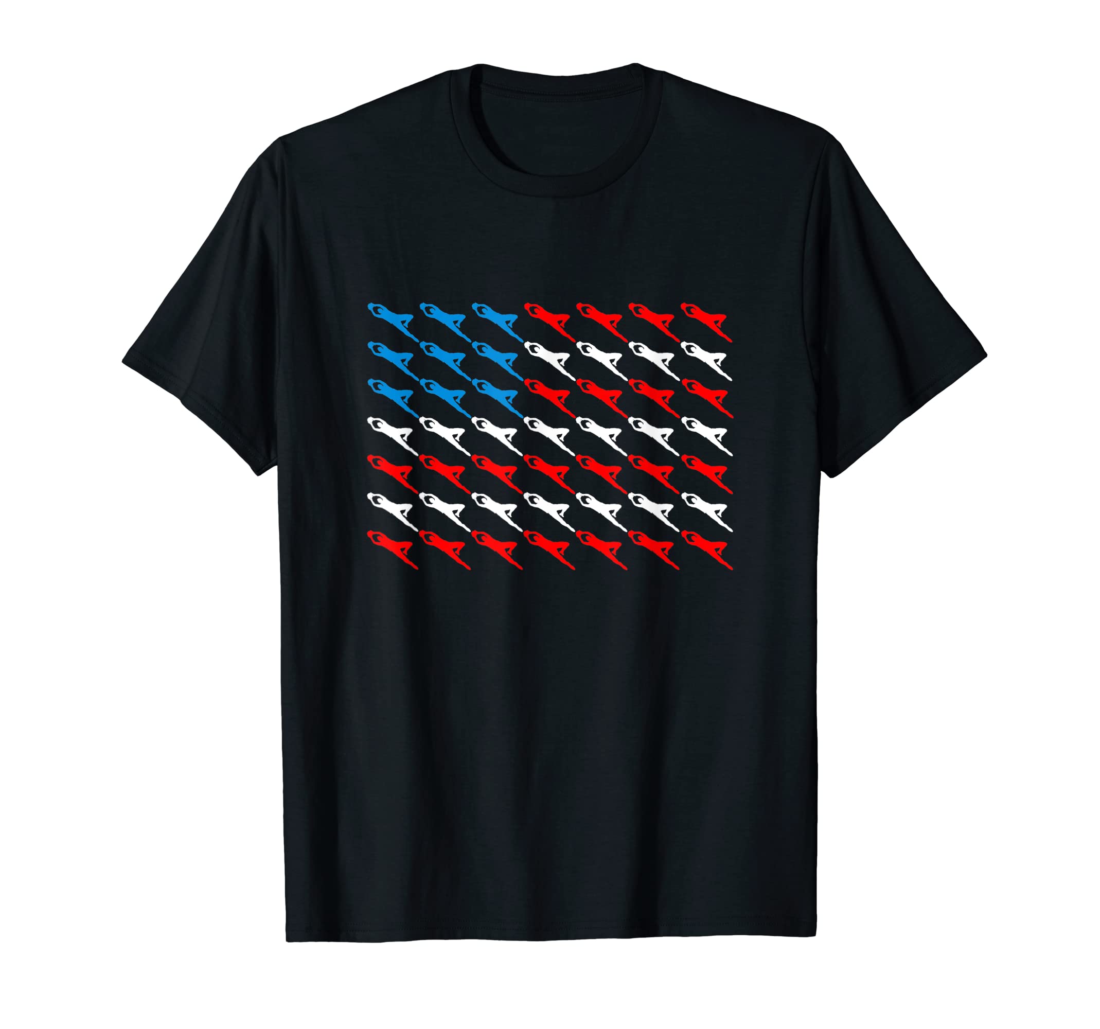 Soccer Goalie American Flag Independence T-Shirt - Custom Art Print Unisex - T-Shirt, Sweatshirt, Hoodie