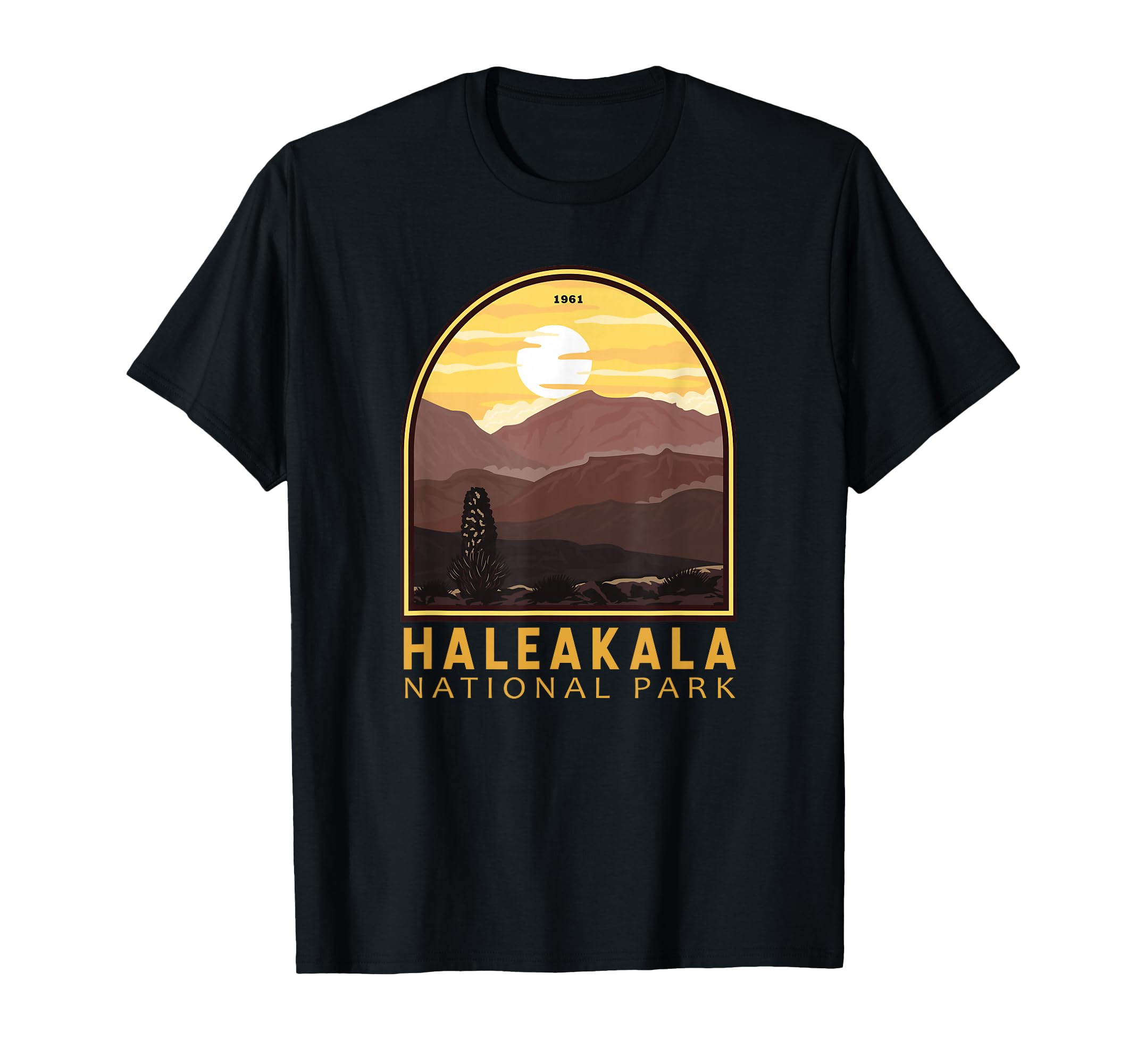 Haleakala National Park Emblem T-Shirt - Graphic Print Men Women - T-Shirt, Sweatshirt, Hoodie