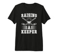 Raising Hockey Keeper Mom Ice T-Shirt - Fun Novelty Design for Adults - T-Shirt, Sweatshirt, Hoodie