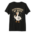 Funny Mom Goose Outnumbered Soccer Tri T-Shirt - Novelty Apparel Unisex - T-Shirt, Sweatshirt, Hoodie