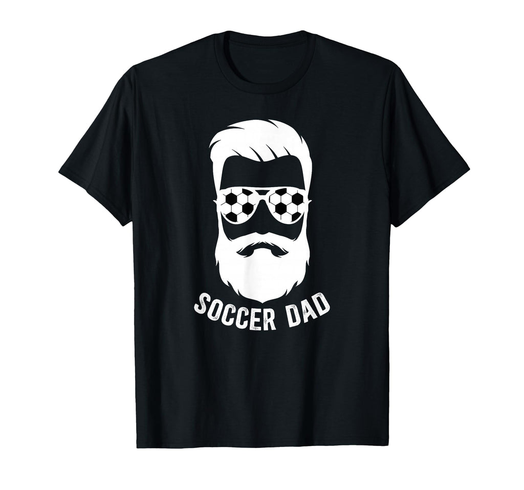 Soccer Dad Beard Dad Soccer Player Father T-Shirt - Trendy Graphic Unisex - T-Shirt, Sweatshirt, Hoodie