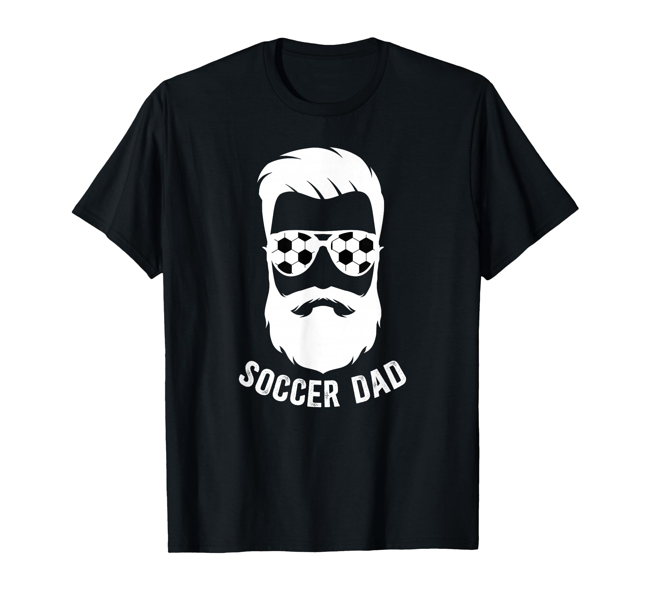 Soccer Dad Beard Dad Soccer Player Father T-Shirt - Trendy Graphic Unisex - T-Shirt, Sweatshirt, Hoodie