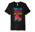 Roller Rink Crew Skate Disco T-Shirt - Casual Everyday Wear Men Women - T-Shirt, Sweatshirt, Hoodie