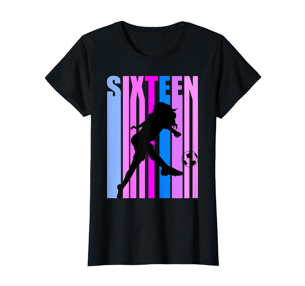 16Th Soccer Birthday Goals Score Plays T-Shirt - Custom Art Print Unisex - T-Shirt, Sweatshirt, Hoodie