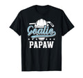 Ice Hockey Goalie Papaw Ice Hockey T-Shirt - Casual Everyday Wear Unisex - T-Shirt, Sweatshirt, Hoodie