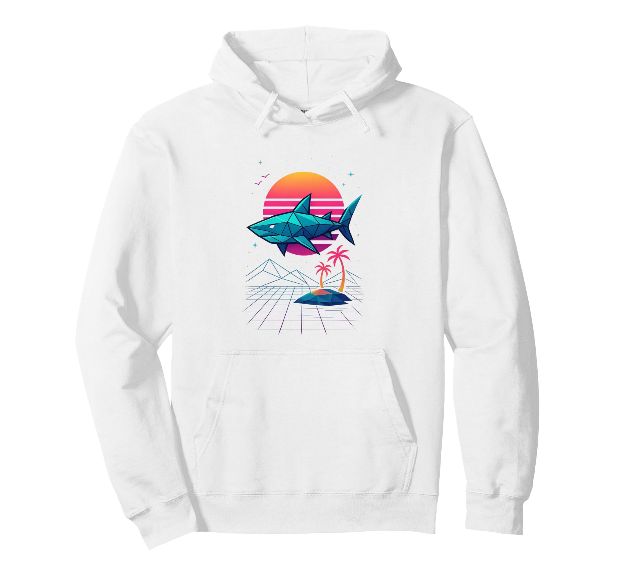 80S Synthwave Hoodie - Aesthetic Graphic Men Women - T-Shirt, Sweatshirt, Hoodie
