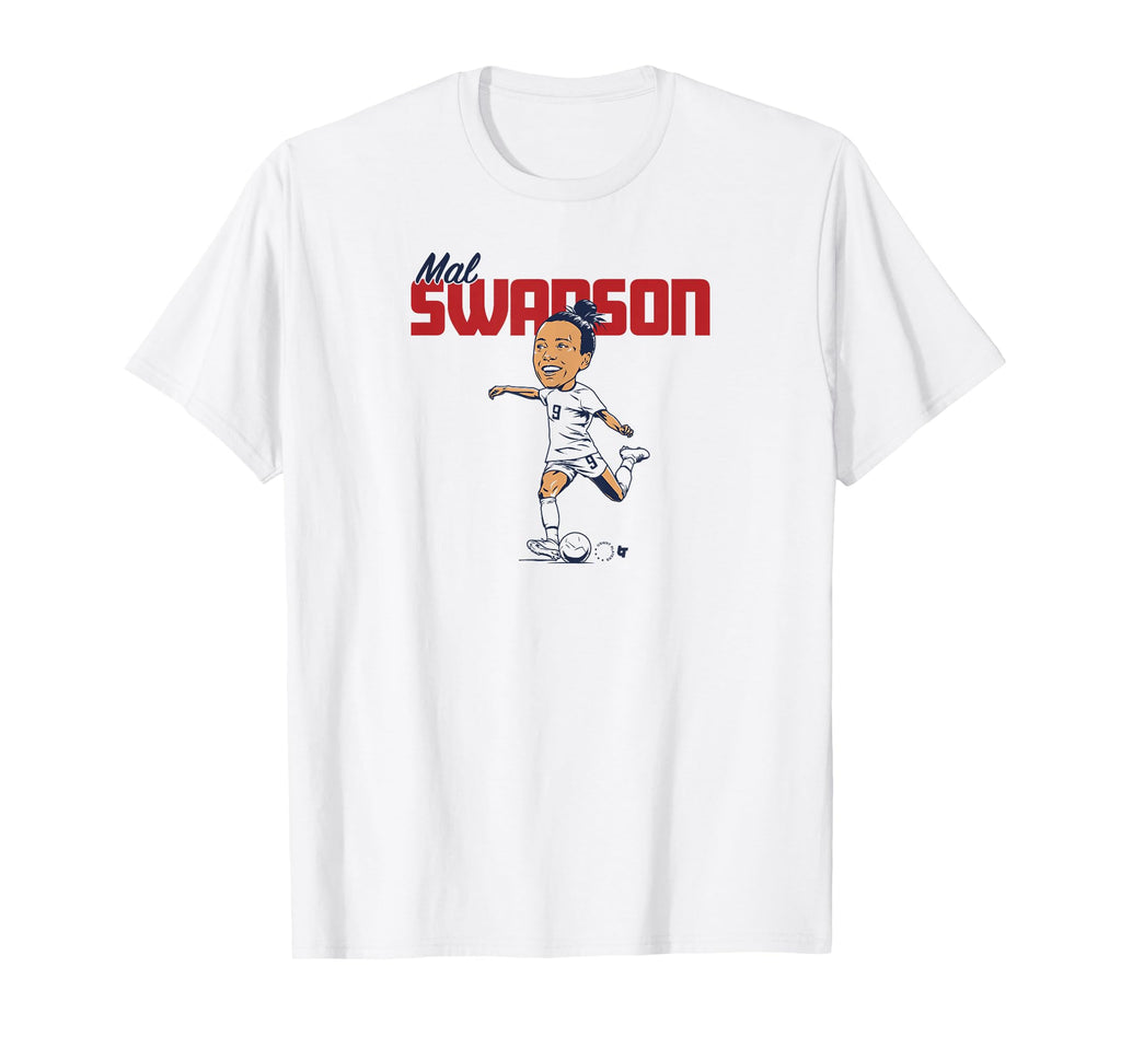 Mal Swanson Caricature Uswnt Players T-Shirt - Aesthetic Graphic Men Women - T-Shirt, Sweatshirt, Hoodie