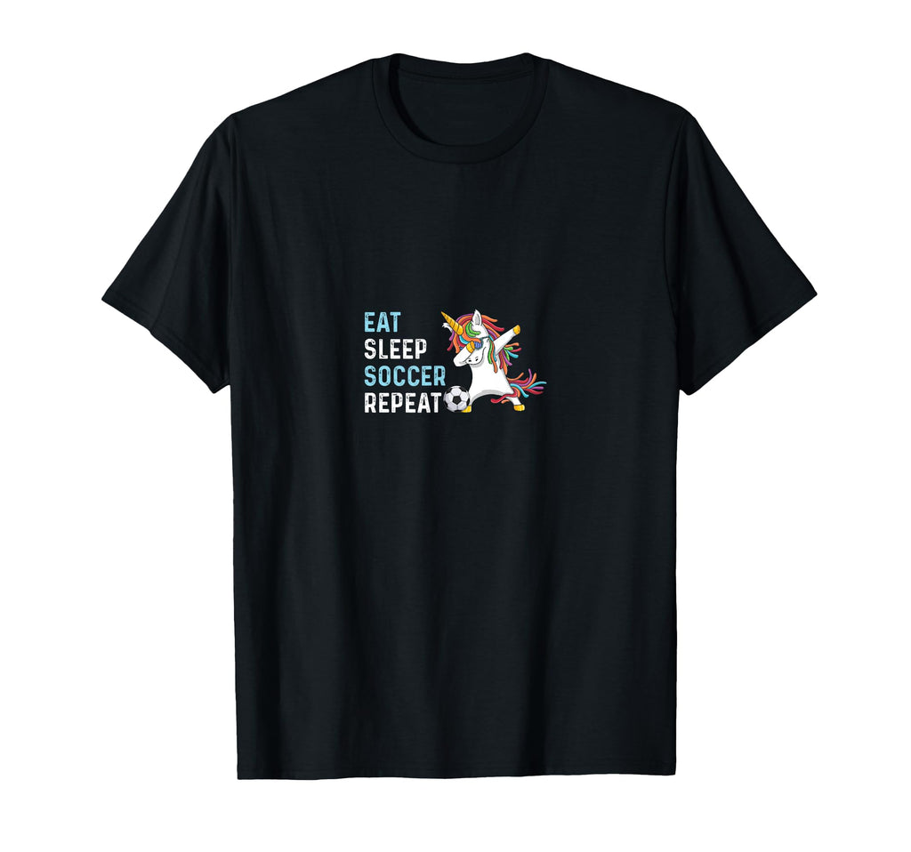 Funny Eat Sleep Soccer Repeat T-Shirt - Minimalist Print for Adults - T-Shirt, Sweatshirt, Hoodie