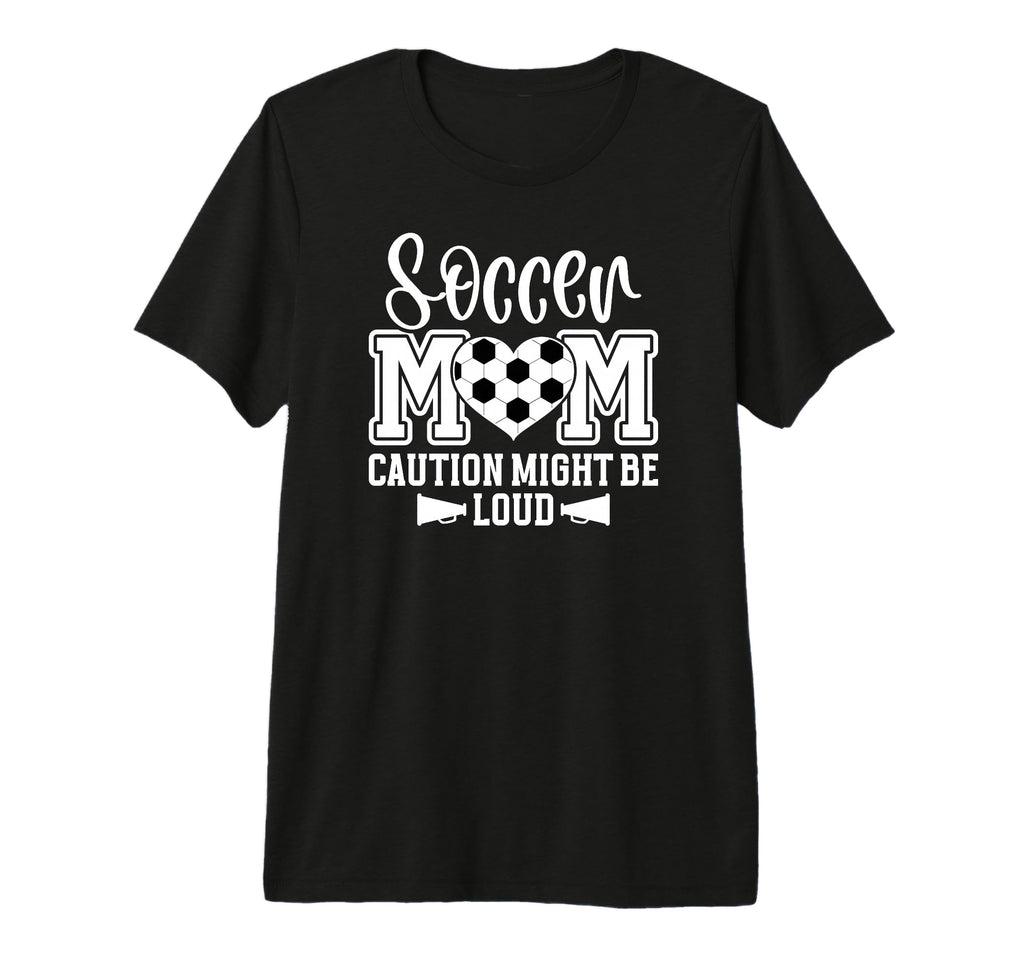 Soccer Mom Funny Mom Soccer Player Mama T-Shirt - Graphic Print for Adults - T-Shirt, Sweatshirt, Hoodie