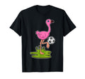 Flamingo Soccer Player Soccer Sports T-Shirt - Streetwear Style Men Women - T-Shirt, Sweatshirt, Hoodie