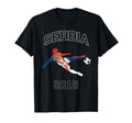 Serbian Football Jersey Serbia T-Shirt - Fun Novelty Design for Adults - T-Shirt, Sweatshirt, Hoodie