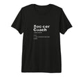 Soccer Coach Definition Sports Teacher T-Shirt - Trendy Graphic for Adults - T-Shirt, Sweatshirt, Hoodie