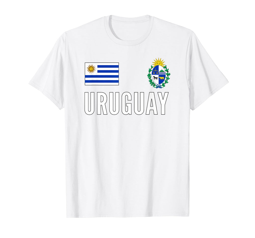 Uruguay Soccer Jersey Football Fan T-Shirt - Novelty Apparel Men Women - T-Shirt, Sweatshirt, Hoodie