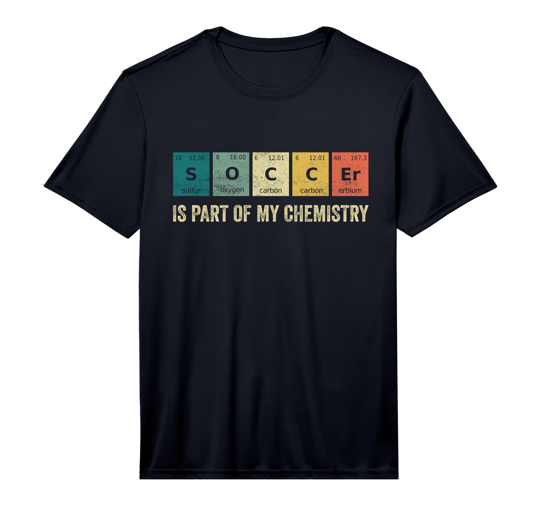 Mens Soccer Is Part My Chemistry Funny T-Shirt - Minimalist Print Unisex - T-Shirt, Sweatshirt, Hoodie