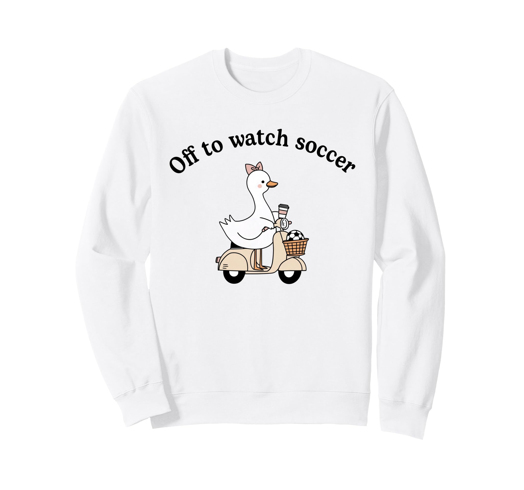 Soccer Mom Off To Watch Soccer Sweatshirt - Trendy Graphic for Adults - T-Shirt, Sweatshirt, Hoodie
