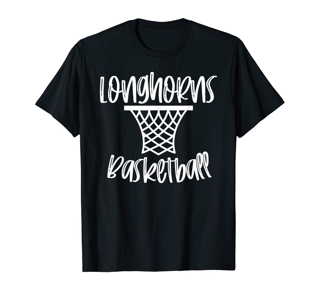 Longhorns Basketball Team Mascot T-Shirt - Custom Art Print for Adults - T-Shirt, Sweatshirt, Hoodie