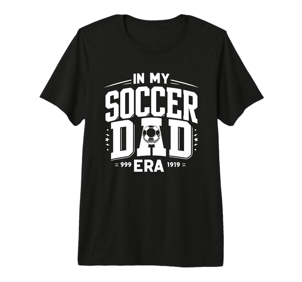 My Soccer Dad Era Tri Blend T-Shirt - Minimalist Print Men Women - T-Shirt, Sweatshirt, Hoodie