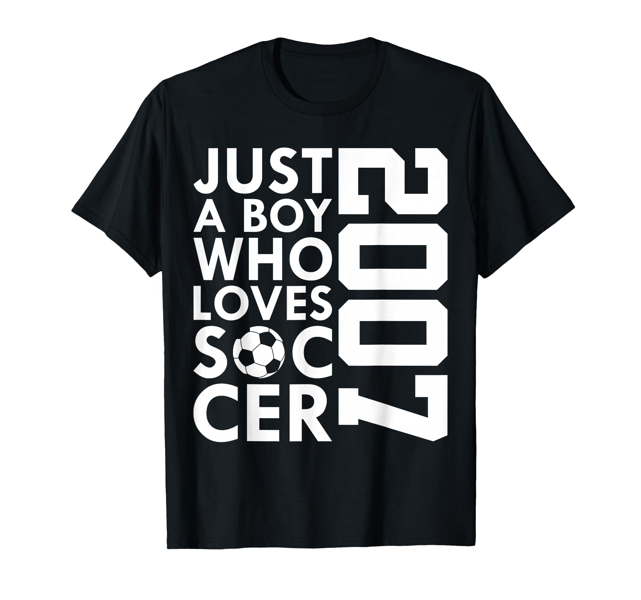 2007 Just Who Loves Soccer 19Th T-Shirt - Fun Novelty Design for Adults - T-Shirt, Sweatshirt, Hoodie