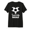 Soccer Squad Heart Funny Soccer T-Shirt - Custom Art Print for Adults - T-Shirt, Sweatshirt, Hoodie