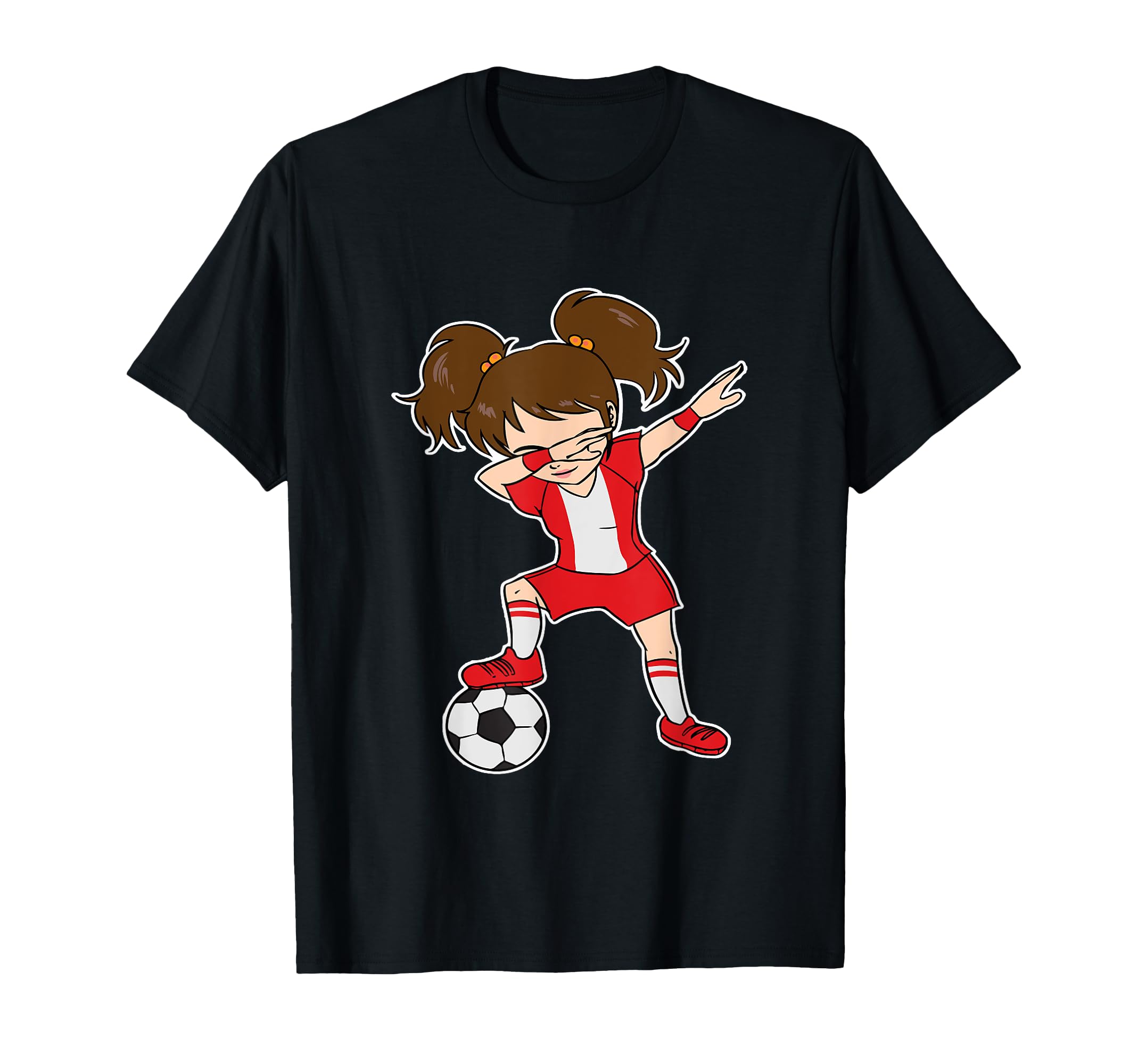 Dabbing Soccer Canada Womens Soccer T-Shirt - Casual Everyday Wear Unisex - T-Shirt, Sweatshirt, Hoodie