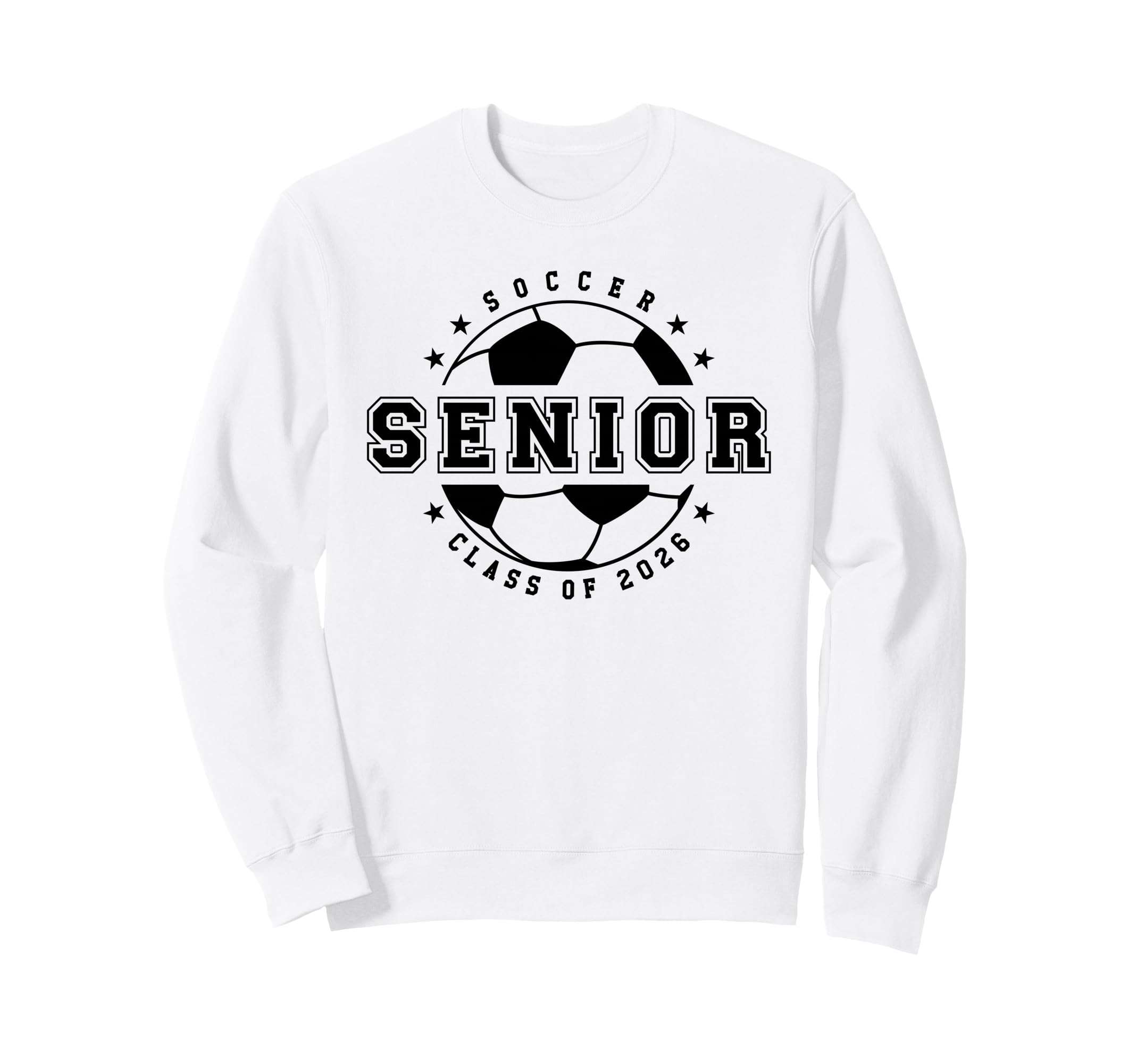 Soccer Player Senior Year Class Sweatshirt - Aesthetic Graphic for Adults - T-Shirt, Sweatshirt, Hoodie