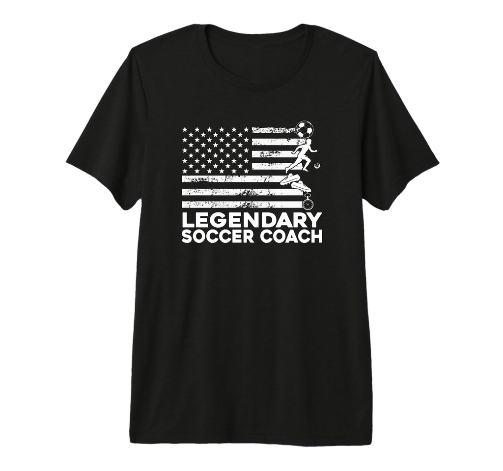 Mens Soccer Coaching Training Trainer T-Shirt - Novelty Apparel for Adults - T-Shirt, Sweatshirt, Hoodie