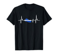 El Salvador Flag Heartbeat Ecg El T-Shirt - Novelty Apparel Men Women - T-Shirt, Sweatshirt, Hoodie