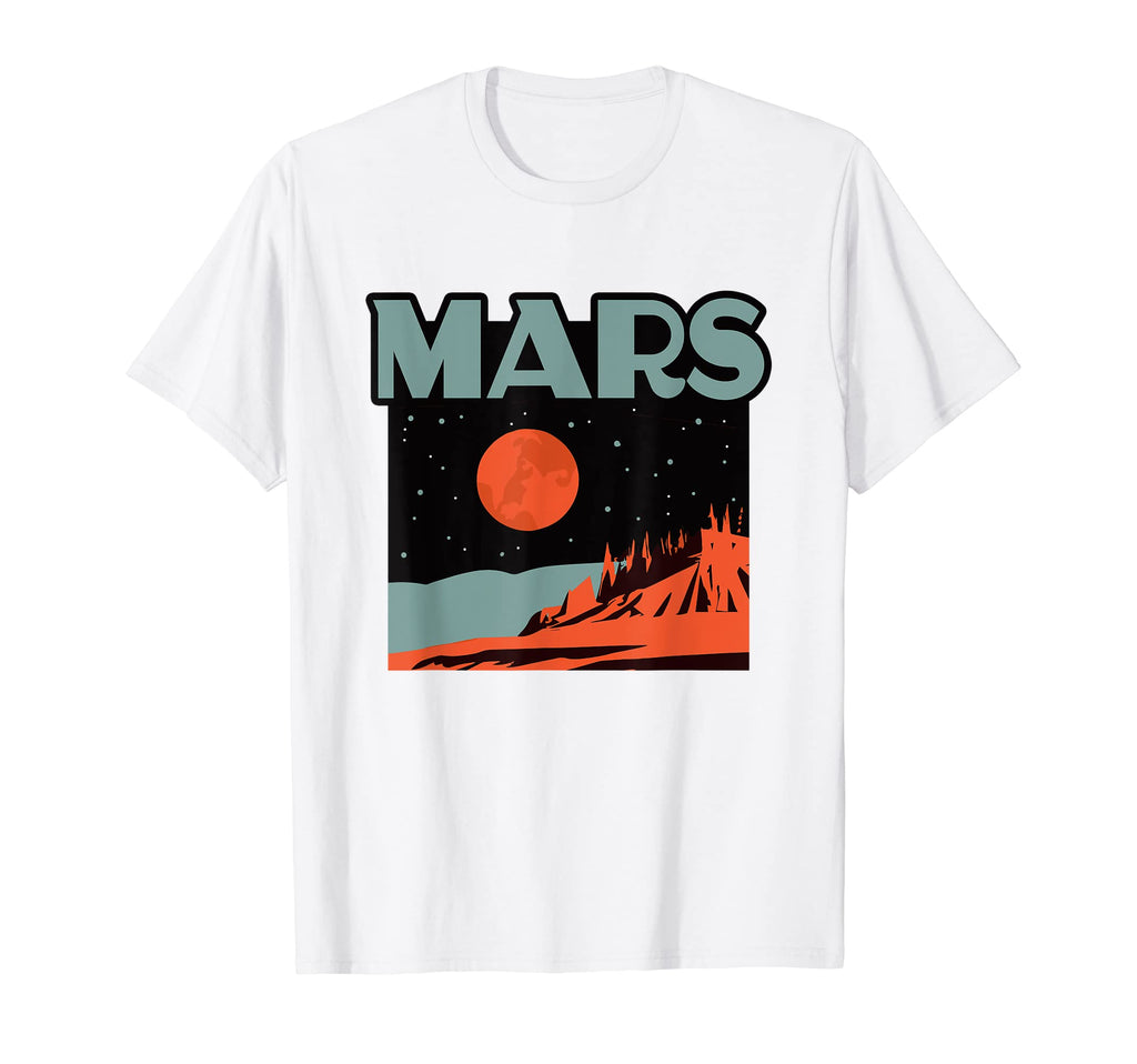 Mars National Park Parks Sci Fi Martian T-Shirt - Graphic Print Unisex - T-Shirt, Sweatshirt, Hoodie