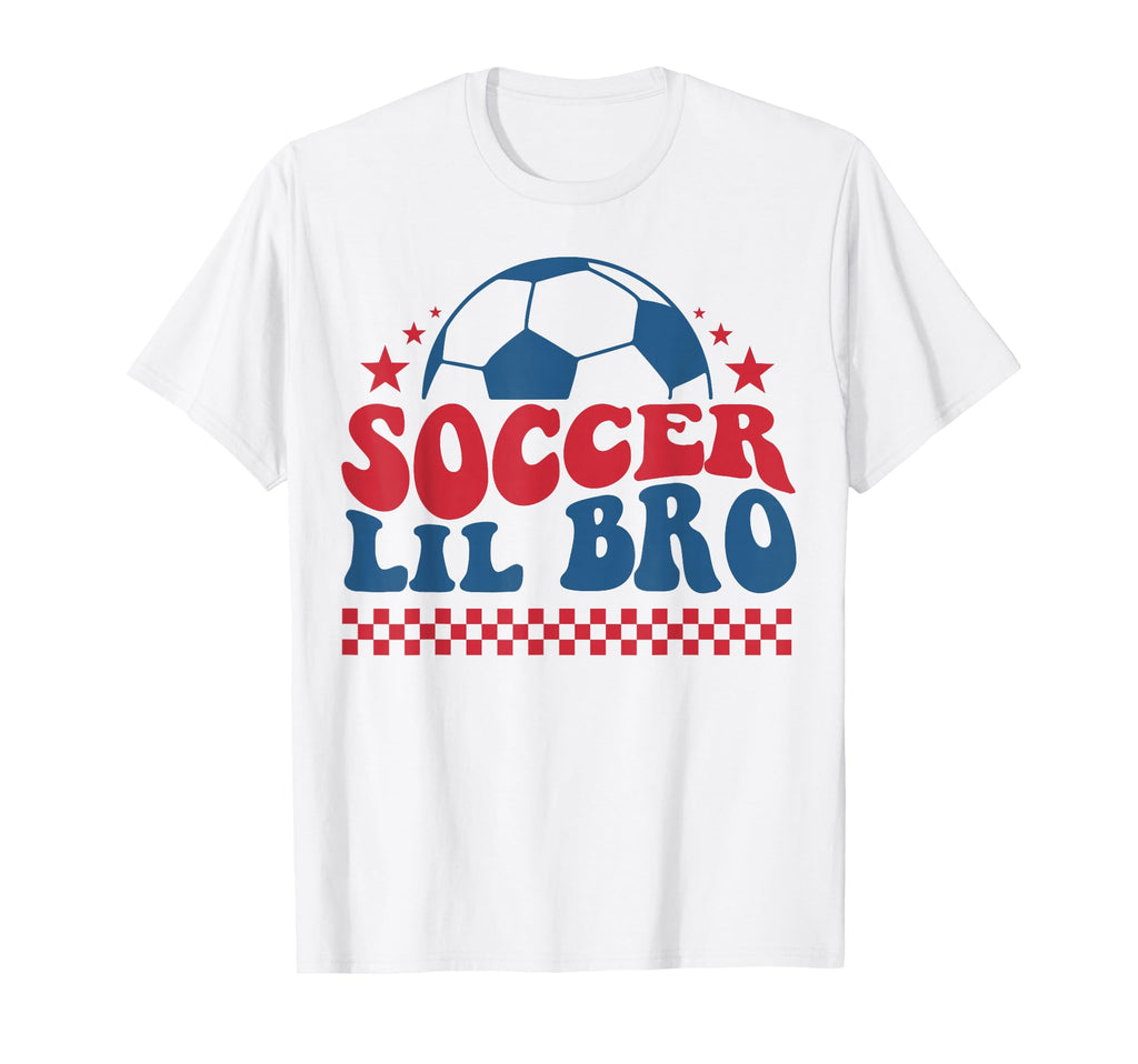 Soccer Lil Bro Soccer Brother Support T-Shirt - Fun Novelty Design Unisex - T-Shirt, Sweatshirt, Hoodie