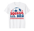 Soccer Lil Bro Soccer Brother Support T-Shirt - Graphic Print Men Women - T-Shirt, Sweatshirt, Hoodie