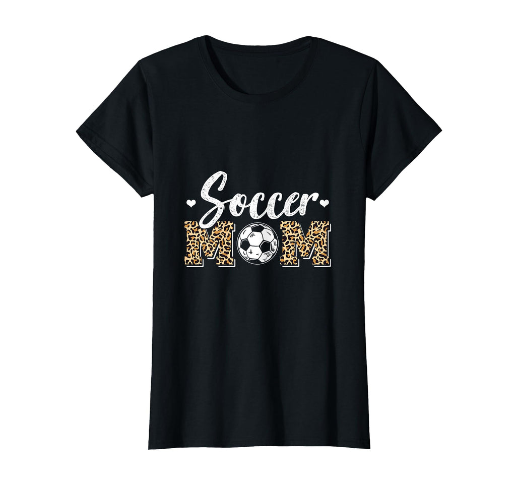 Funny Soccer Lover Leopard Pattern T-Shirt - Novelty Apparel for Adults - T-Shirt, Sweatshirt, Hoodie