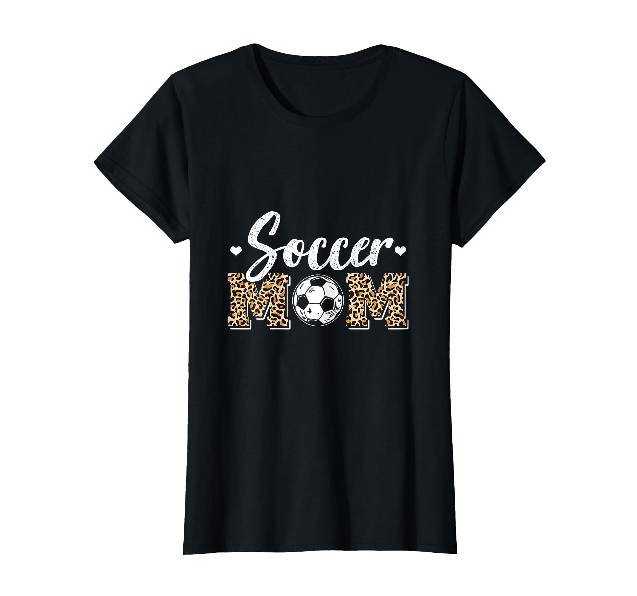 Funny Soccer Lover Leopard Pattern T-Shirt - Novelty Apparel for Adults - T-Shirt, Sweatshirt, Hoodie