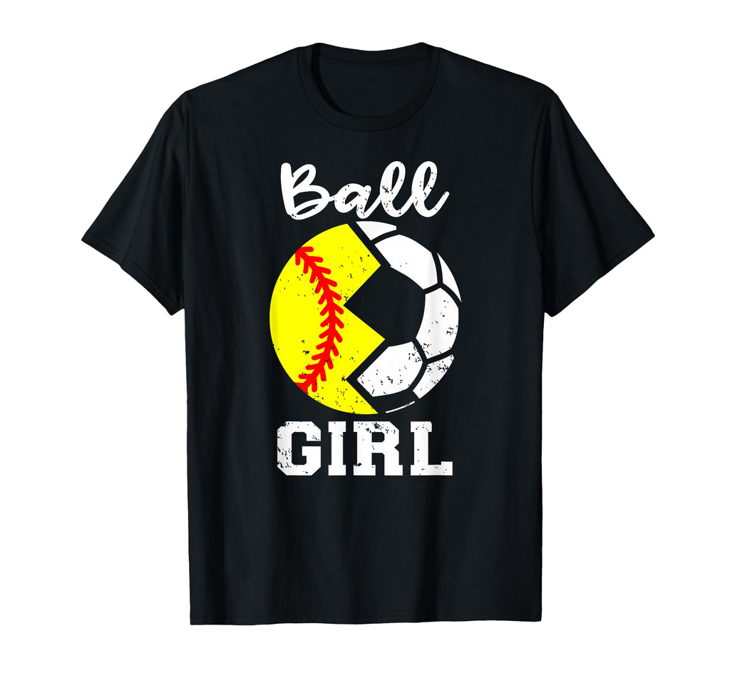 Ball Funny Softball Soccer Gameday T-Shirt - Fun Novelty Design Men Women - T-Shirt, Sweatshirt, Hoodie