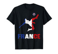 France Soccer Football Game Player Fan T-Shirt - Graphic Print Men Women - T-Shirt, Sweatshirt, Hoodie