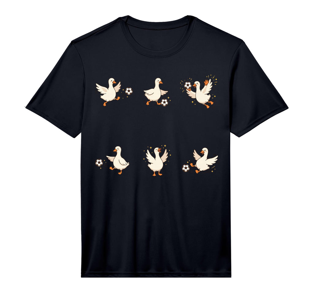 Silly Goose Playing Soccer Player T-Shirt - Aesthetic Graphic Men Women - T-Shirt, Sweatshirt, Hoodie