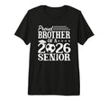 Proud Brother 2026 Senior Soccer Graduate T-Shirt - Trendy Graphic Unisex - T-Shirt, Sweatshirt, Hoodie
