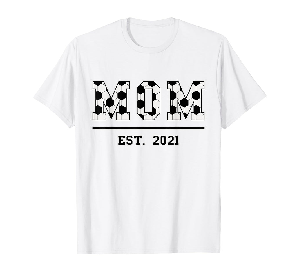 Mom Est 2021 Funny Sports Year T-Shirt - Graphic Print for Adults - T-Shirt, Sweatshirt, Hoodie