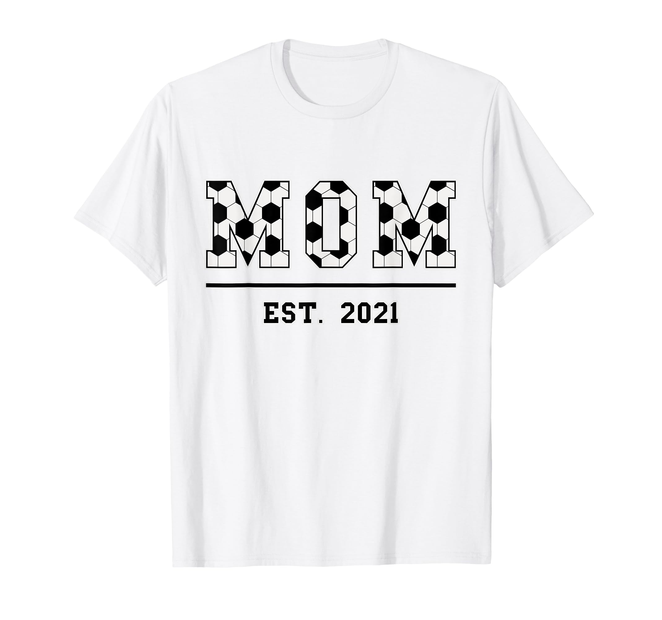 Mom Est 2021 Funny Sports Year T-Shirt - Graphic Print for Adults - T-Shirt, Sweatshirt, Hoodie