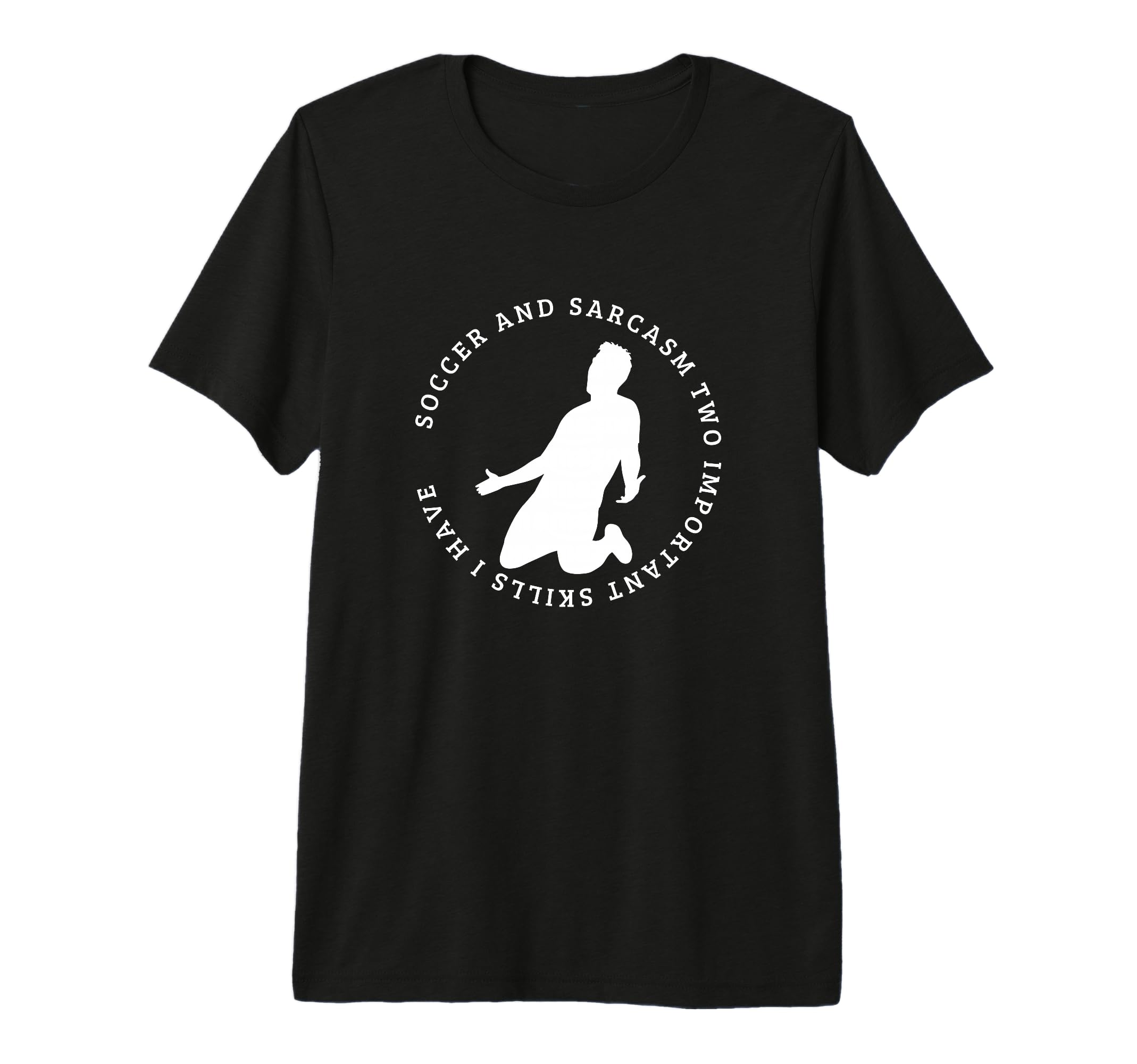 Soccer And Sarcasm Funny Soccer Player T-Shirt - Novelty Apparel Men Women - T-Shirt, Sweatshirt, Hoodie